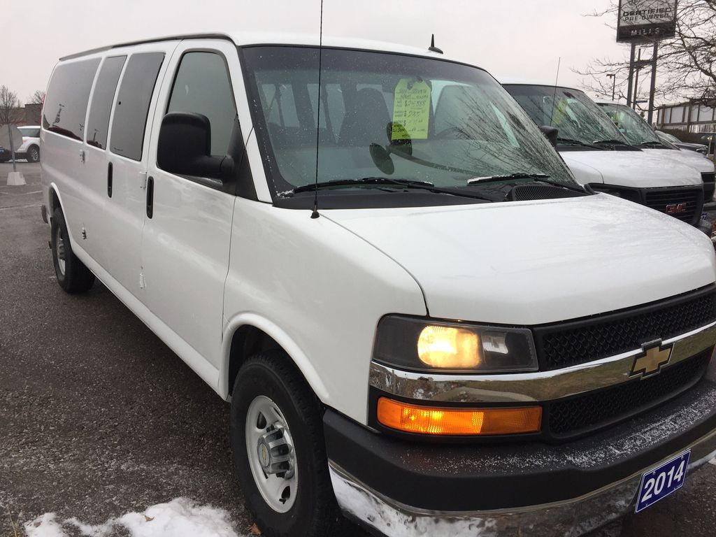 Pre-Owned 2014 Chevrolet Express Passenger RWD 3500 155 LT w/1LT Full ...