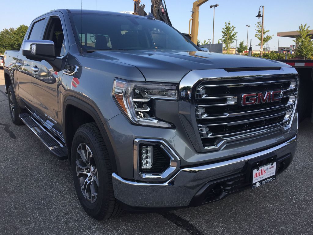 New 2019 GMC Sierra 1500 4WD Crew Cab SLT 4 Door Pickup in Oshawa ...