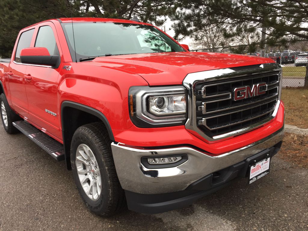 New 2018 Gmc Sierra 1500 4wd Crew Cab Sle 4 Door Pickup In Oshawa