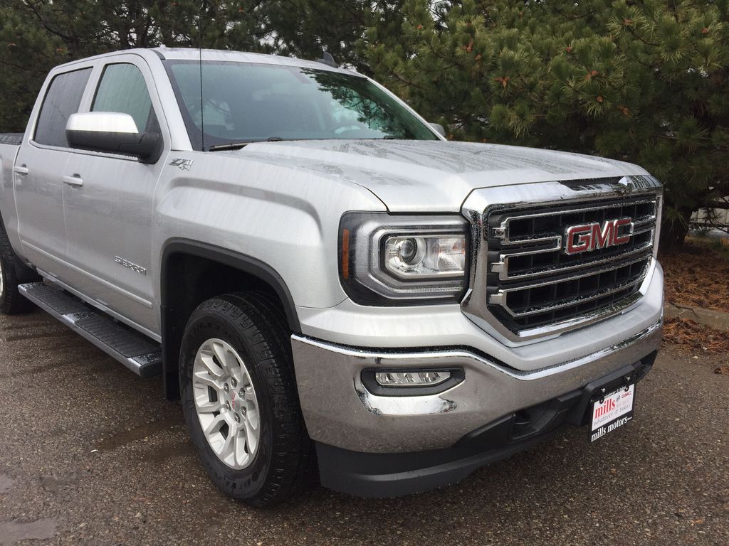 New 2018 GMC Sierra 1500 4WD Crew Cab SLE 4 Door Pickup in Oshawa ...