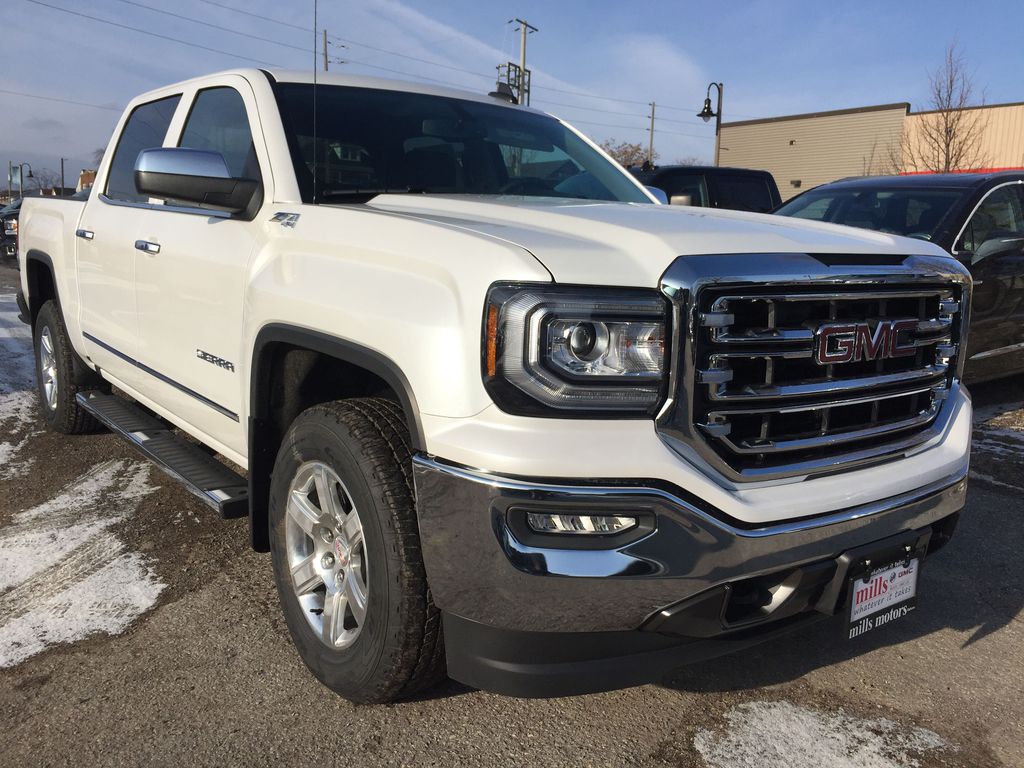 New 2018 GMC Sierra 1500 4WD Crew Cab SLT 4 Door Pickup in Oshawa ...